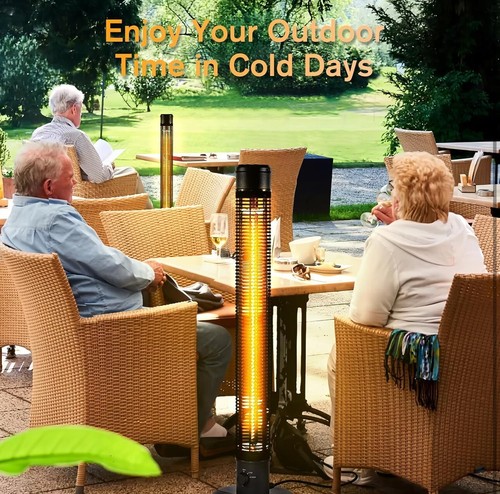 Patio Heaters for Outdoor Use, 45" 1500W Outdoor - Picture 6 of 8