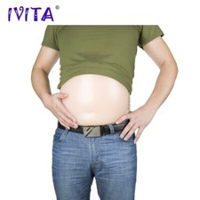 1000g 2-4 Months Realistic Soft Silicone Belly Fake Pregnant Belly Pregnancy