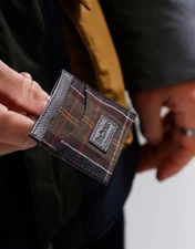 BARBOUR TARTAN CARDHOLDER MSRP$75 British Luxury  Effortless GIFTING !