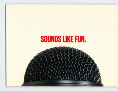 #ad Postcard Sounds Like Fun Leadsinger Advertisement $6.99