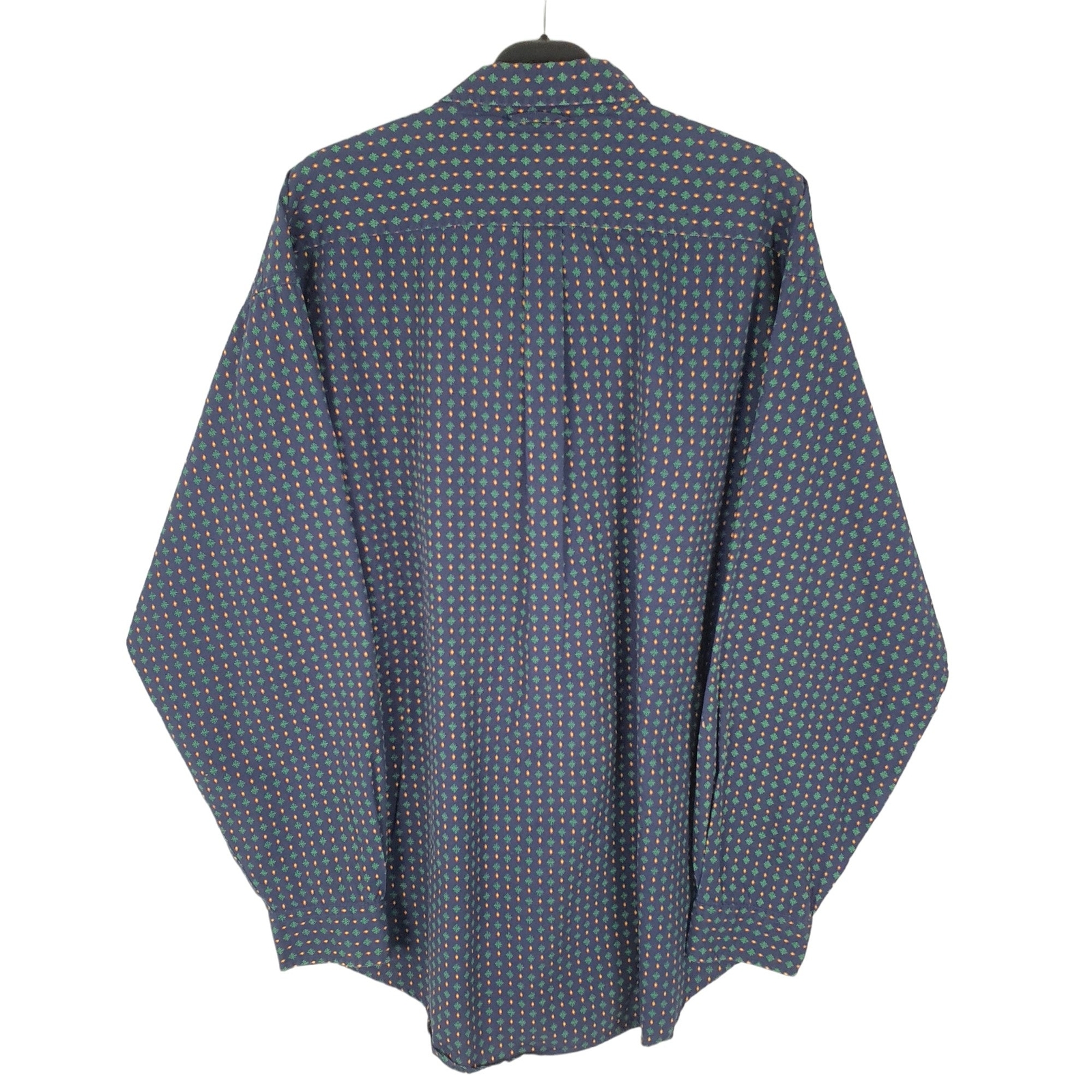 TOMMY HILFIGER Navy Shirt Long Sleeve Casual Mens XL image 3