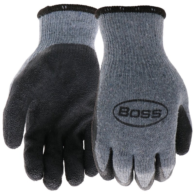 NEW BOSS B32041-M MEDIUM FLEXI- GRIP INSULATED LATEX COATED GLOVES