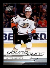 CUTTER GAUTHIER 2024/25 UD SERIES ONE #212 DUCKS YOUNG GUNS ROOKIE CARD RC T3916