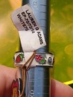 LAUREN G ADAMS BAND WHITE RED STRAWBERRY RHODIUM PLATED SIZE 7.75 USA TAG 8 NWT — photo 2