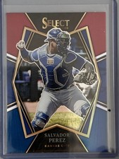 2022 Panini Select - Premier Level Salvador Perez #181 Tri-Color Prizm