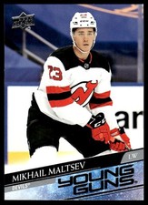 2020-21 Upper Deck Young Guns Mikhail Maltsev RC New Jersey Devils #723