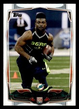 2014 Topps #410 Damien Williams Rookie Card Miami Dolphins