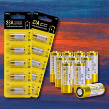 10 Pack GP Alkaline Battery 23A 12V Equivalent A23, MN21, LRV08, V23GA