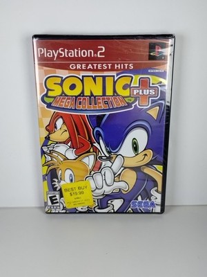 Sonic Mega Collection Plus (PS2, 2004) Factory SEALED, Great Seal, No Rips