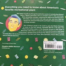 Indispensable Scratch and Sniff Guide to Cannabis by Richard Betts Hardcover 