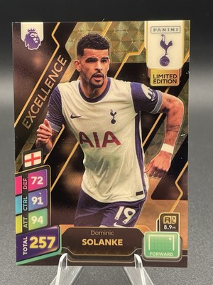 Excellence Dominic Solanke Panini Plus 2024/2025 Adrenalyn XL 24/25 Spurs # EX8
