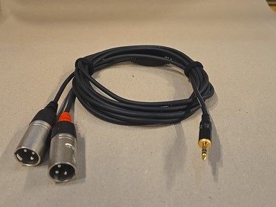 Atomic 4DJ Kabel Profi Jack 3,5 An 2 X XLR MX Mt. 1,5