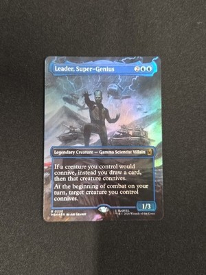 PRESALE Leader, Super-Genius MSH M0330 Foil NM MTG