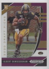 2020 Panini Prizm Draft Picks Rookies Purple Albert Okwuegbunam #133 yj7
