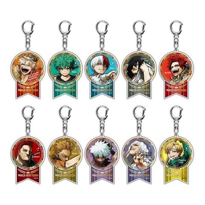 Brand New! My Hero Academia World Best Hero Acrylic Keychain 1 Random