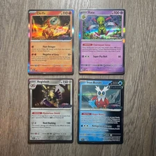 [Set of 4] Paradox Rift Stamped Pre-Release Deck Promos SVP 057 058 059 060