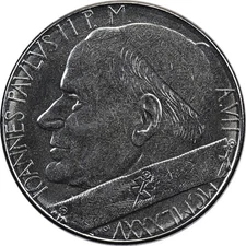 Vatican City - 100 Lire - 1985 R - Unc - Pope Trips