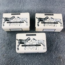 Beekman 1802 Fragrance-Free Unscented 9 oz Pure Goat Milk Soap Bar - Lot of 3
