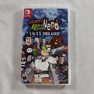 Sealed Limited Run The Angry Video Game Nerd I & II Deluxe Nintendo Switch 1 2