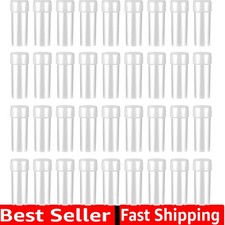 100Pcs 5ML Small Pill Plastic Containers Empty Pill Bottles Sample Bottles Vi...