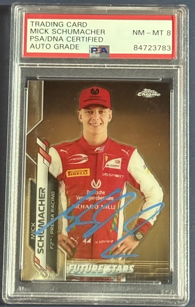 その他 2020 topps chrome MICK Schumacher psa10 2020 Topps Chrome Formula 1 F1 Mick Schumacher Signed Auto