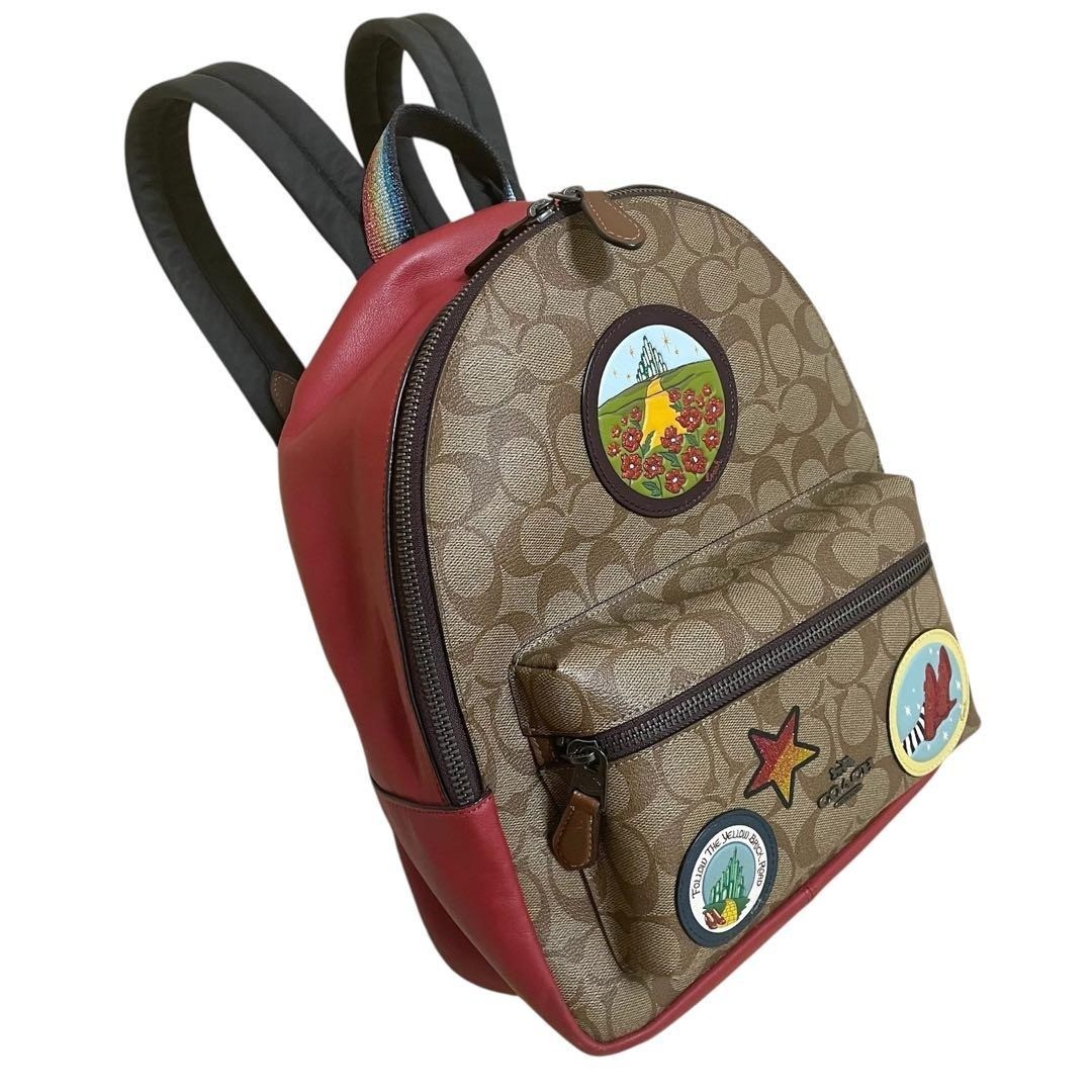Authentic Coach Wizard of Oz Patchwork Medium Bac… - image 1