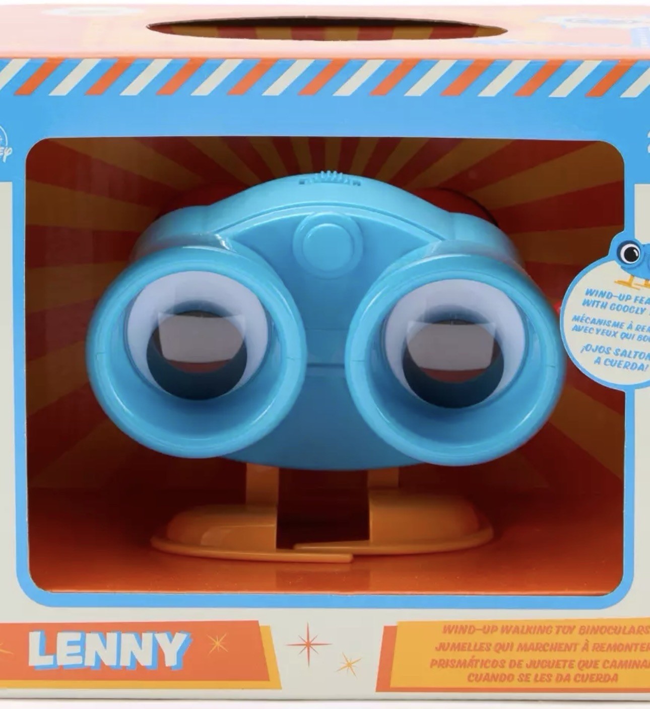 NEW Disney Pixar Toy Story Lenny Wind-Up Walking Toy Binocular 3"
