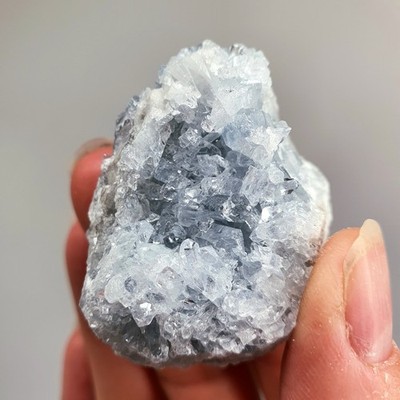 Celestite Crystal Cluster Blue Coelestin 77g Natural Mineral Specimen Raw Stone