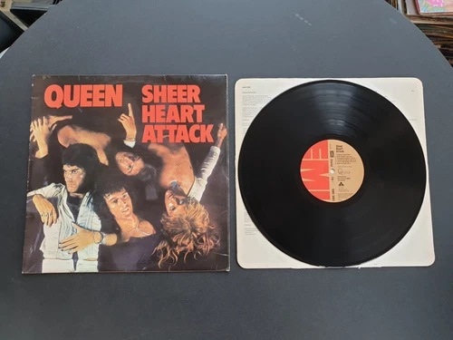 QUEEN - SHEER HEART ATTACK 1974 UK PRESS 12" VINYL RECORD LP