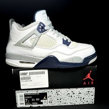 Size 7 - Nike Air Jordan 4 Retro GS Midnight Navy 2022 Men's Shoes Ships Now