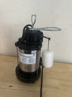 #ad #ad RIDGID 1 2 HP Stainless Steel Dual Suction Sump Pump $89.99