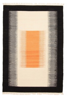Traditional Vintage Hand Woven Oriental Carpet 5'1'' x 7'6'' Wool Kilim Area Rug