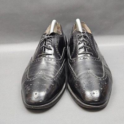Salvatore Ferragamo Shoes Mens Size 9 Black Leather Narrow  display picture 3