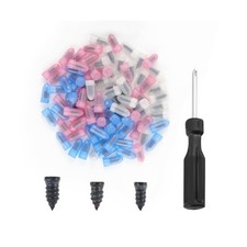 Pack of 90 Tire Repair Kit with Plugs,Self-Service Tire Repair Plugs with Scr...