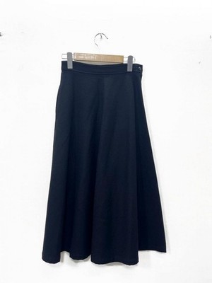 COMME des GARCONS Comcom Wolle Midirock Schwarz   Damen Rock