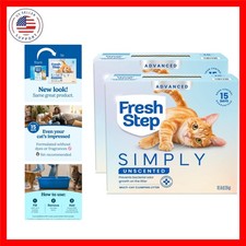 Clumping Cat Litter, Advanced, Simply Unscented, Extra Large, 37 Pounds total... 1.27 per pound
