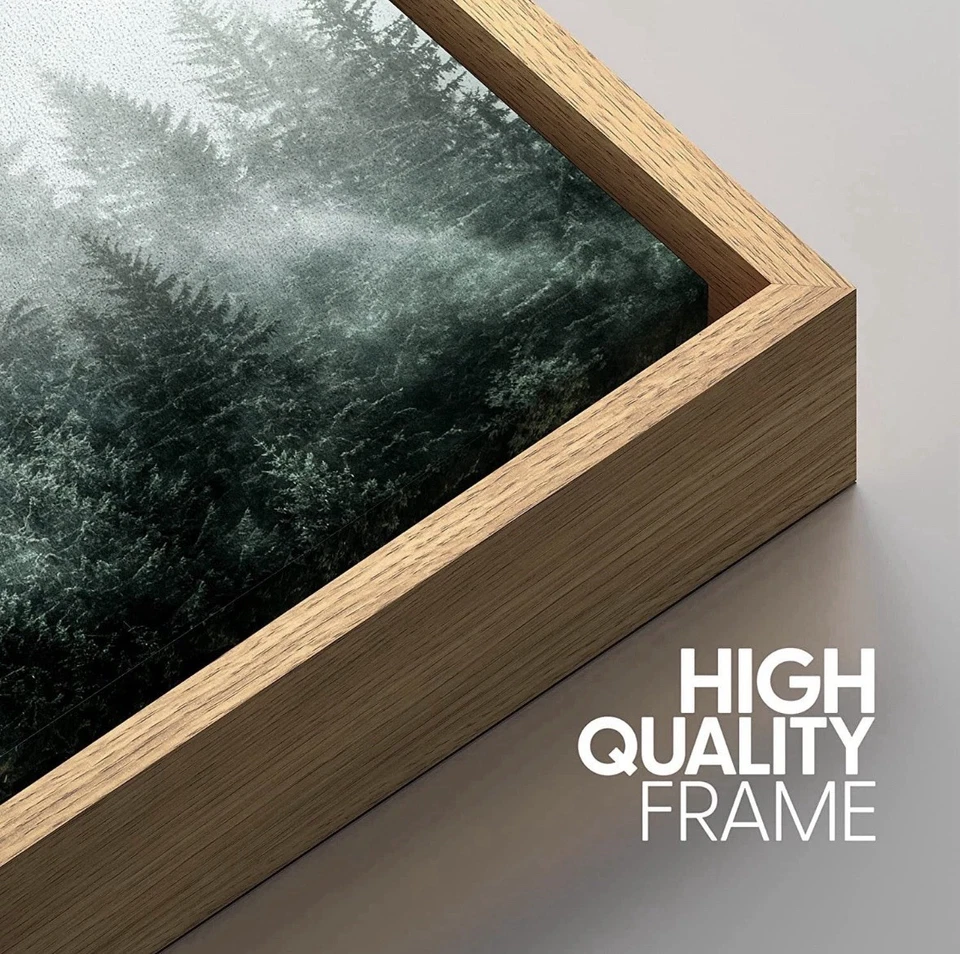 Arte de pared abstracto enmarcado Yolbcdr conjunto de 3 impresiones minimalistas texturizadas Foto 2 de 4