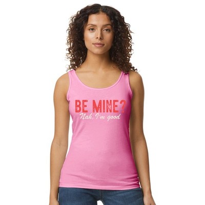 Nah Im Good Womens Vest Tank Top Single Life Anti Valentines Gift For Her