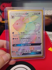 Umbreon GX Rainbow Umbrella 154/149 Sun and Moon Pattern