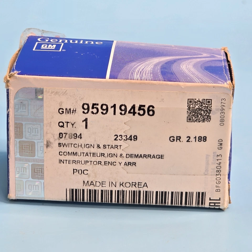 ACDelco GM 95919456 Pontiac G3 Saturn Vue Chevrolet Captiva Sport Aveo Ignition Foto 2 de 4