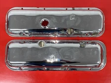 1970 Chevelle Camaro Nova 454 LS5 & LS6 Valve Covers New Chrome NICE