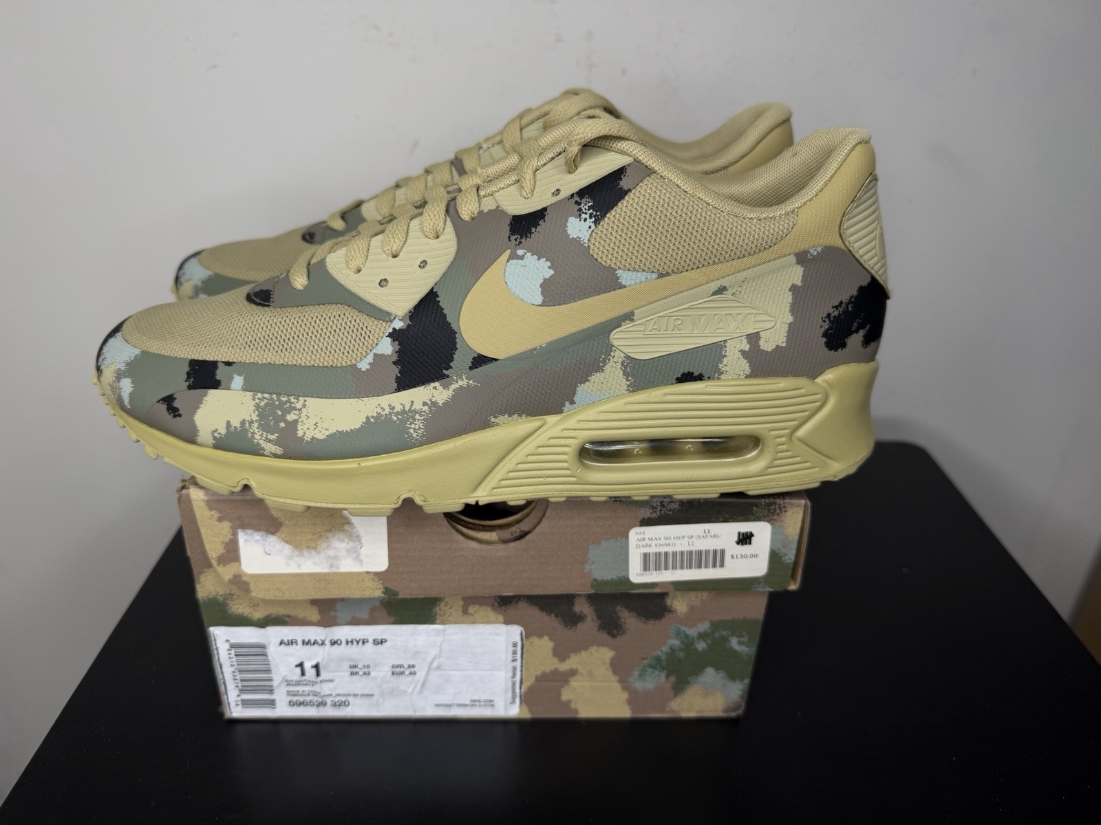 DS NIKE AIR MAX 90 HYPERFUSE "COUNTRY CAMO ITALY" Sz 11 Rare Undftd Safari 95