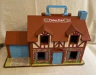 Vintage 1980 Fisher Price #952 Little People Play Family Tudor House House Only
