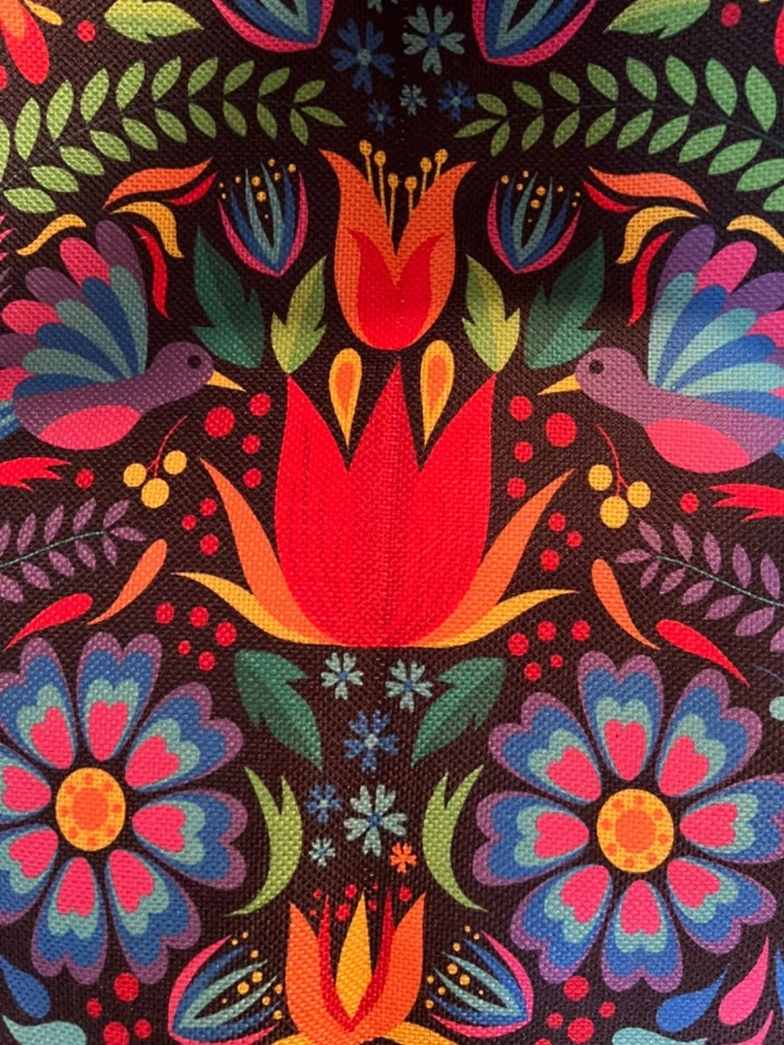 Corredor de mesa de linho festa mexicana 72 polegadas de comprimento festa mexicana temática festa - Imagem 2 de 4