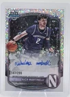 2025-26 Bowman #CPA-NM Nick Martinelli Chrome Prospect Autographs Speckle #/299