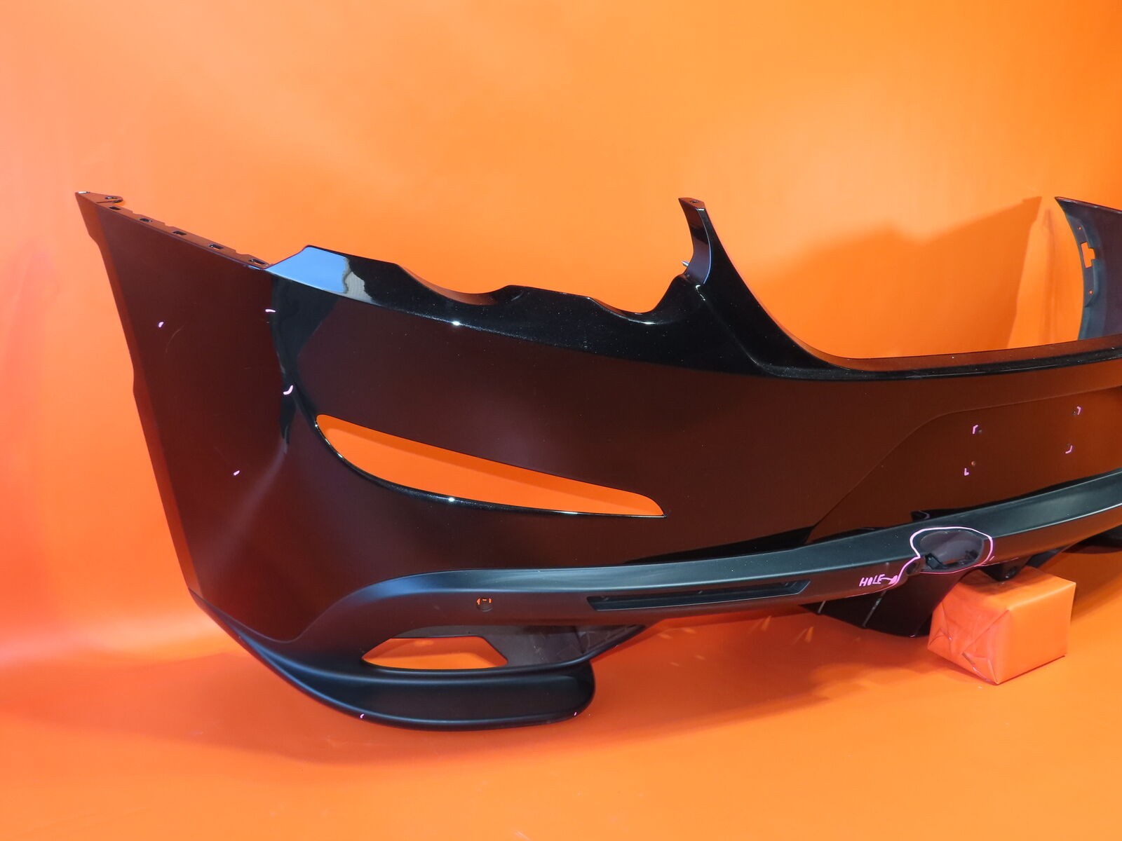 FERRARI LUSSO GTC REAR BUMPER 2017 2018 2019 087801300 GTC4 BLACK OEM