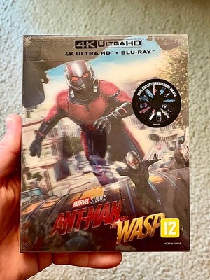 Ant-Man and the Wasp 4K Lenticular B2 SteelBook Blu-ray [2018] Weet Collection