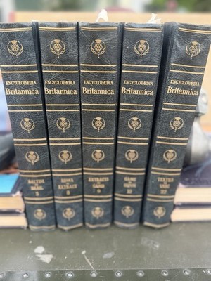 📚✨ Vintage Encyclopedia Britannica Partial Set – 1958 –Volumes 3