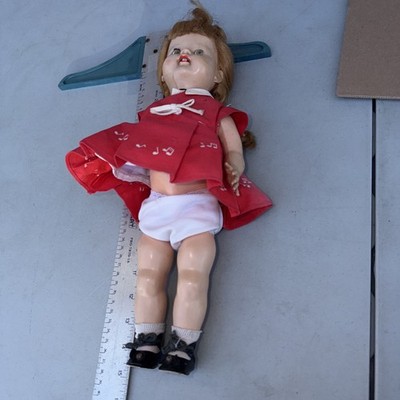 Vintage Roddy Made In England Hard Plastic Walker