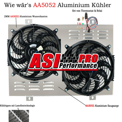 Aluminum Kühlerlüfter Relais Für 79-93;Ford Mustang Thunderbird Mercury Cougar